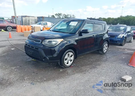 2014 Kia Soul из США, поврежденный, VIN KNDJN2A25E7095509